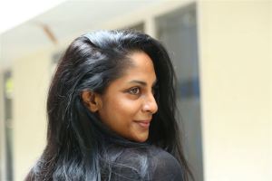 Actress Sriya Reddy Stills @ Salaar Movie Promotions