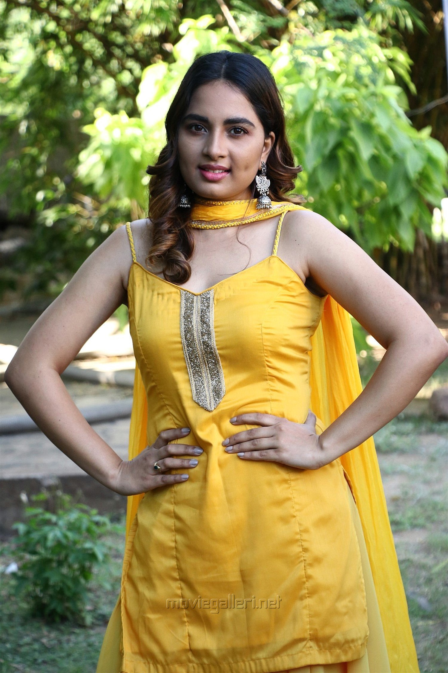 Actress Srushti Dange HD Pictures @ Rajavukku Check Audio Launch | New ...