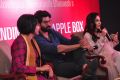Aishwarya Dhanush Standing on an Apple Box Book Launch Hyderabad Stills