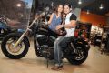 Abbas and Erum Ali at Harley Davidson Showroom