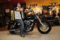 Actor Abbas at Harley Davidson Showroom