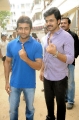 Suriya, Karthik Sivakumar Votes For Tamilnadu Election 2011 Stills