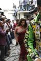 Actress Kushboo Meet Kamal Haasan Stills