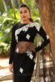 Actress Stefy Patel in Black Saree Photos @ Ninnu Thalachi First Look Launch