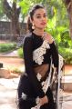 Actress Stefy Patel in Black Saree Photos @ Ninnu Thalachi First Look Launch