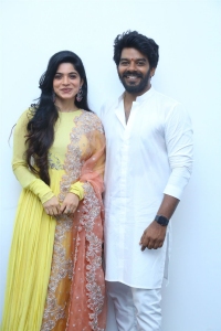 Divyabharathi, Sudigali Sudheer @ Mahateja Creations Movie Opening Stills