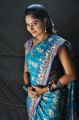 Actress Suhasini in Blue Saree Images @ Rough Shooting Spot