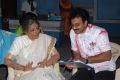 Actress Sharada, G.Ashok at Sukumarudu Movie Working Stills