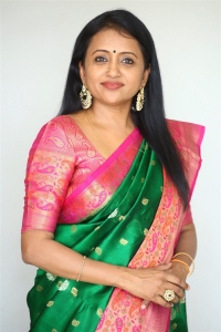 Actress Suma Saree Photos @ Jayamma Panchayathi Movie Success Meet