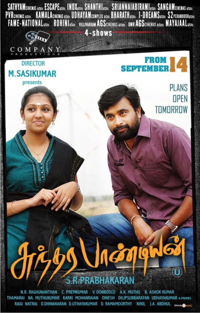 Sundarapandian Movie Release Posters | Sasikumar | Lakshmi Menon ...