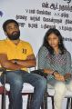 Sasikumar, Lakshmi Menon at Sundarapandian Press Meet Stills
