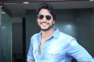 Actor Sundeep Kishan Photos @ Raayan Movie Interview