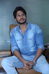 Actor Sundeep Kishan Photos @ Raayan Movie Interview