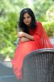 Singer Sunitha in Red Saree Images