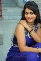 Telugu Actress Supriya Hot Photos in Blue Sleeveless Dress