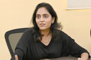 Producer Supriya Yarlagadda Photos @ Boys Hostel Movie Interview