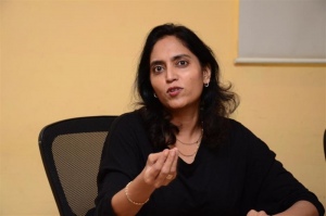 Producer Supriya Yarlagadda Photos @ Boys Hostel Movie Interview