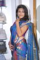 Telugu Actress Supriya in Blue Silk Saree Photos