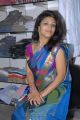 Actress Supriya Aysola Photos in Blue Uppada Pattu Saree
