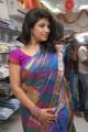 Telugu Actress Supriya Aysola in Blue Silk Saree Photos