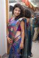 Actress Supriya Aysola Photos in Blue Uppada Pattu Saree