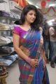 Telugu Actress Supriya Photos in Blue Uppada Pattu Saree