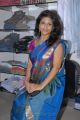 Actress Supriya Aysola Photos in Blue Uppada Pattu Saree