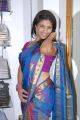 Actress Supriya Aysola Photos in Blue Silk Saree