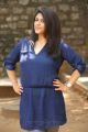 Actress Supriya Isola in Blue Dress Photos