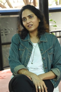 Anubhavinchu Raja Producer Supriya Yarlagadda Interview Photos