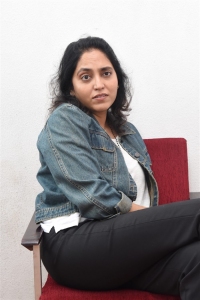 Producer Supriya Yarlagadda Photos @ Anubhavinchu Raja Movie Interview