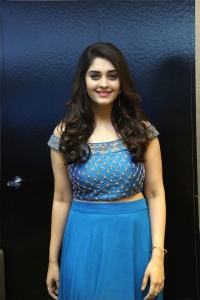 Actress Surbhi Puranik New Pics in Blue Lehenga Dress