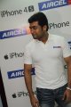 Suriya at Aircel Iphone 4S Launch
