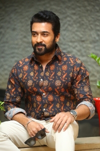 Actor Suriya Photos @ Etharkum Thuninthavan Movie Interview