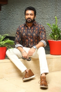 Actor Suriya Photos @ Etharkum Thuninthavan Movie Interview