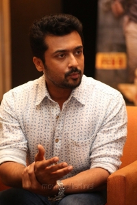 Actor Suriya Interview Photos about S3 Movie