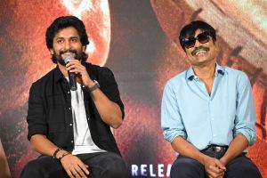 Nani, SJ Suryah @ Surya's Saturday Movie Trailer Launch Stills