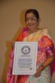Singer P.Susheela Press Meet for Guinness World Records