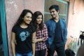 Nikhil, Swathi, Pooja at Swamy Ra Ra Movie On Location Stills