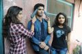 Nikhil, Swathi, Pooja at Swamy Ra Ra Movie On Location Stills