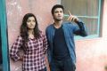 Nikhil, Swathi starring Swamy Ra Ra On the Sets Stills