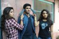 Nikhil, Swathi, Pooja at Swamy Ra Ra Movie On Location Stills