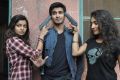 Nikhil, Swathi, Pooja at Swamy Ra Ra Movie On Location Stills