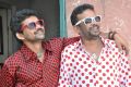 Jogi Brothers at Swamy Ra Ra Movie On Location Stills