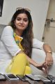 Actress Swathi Interview Stills about Tripura Movie