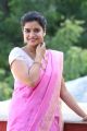 Actress Colours Swathi Reddy in Traditional Pink Banarasi Saree Photos