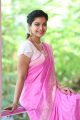 Colours Swathi in Pink Saree Photos