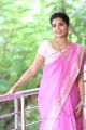 Actress Swathi Cute in Pink Saree Photos