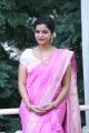 Swathi Promotes Tripura In A Pink Saree