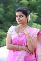 Actress Swathi Cute in Pink Saree Photos